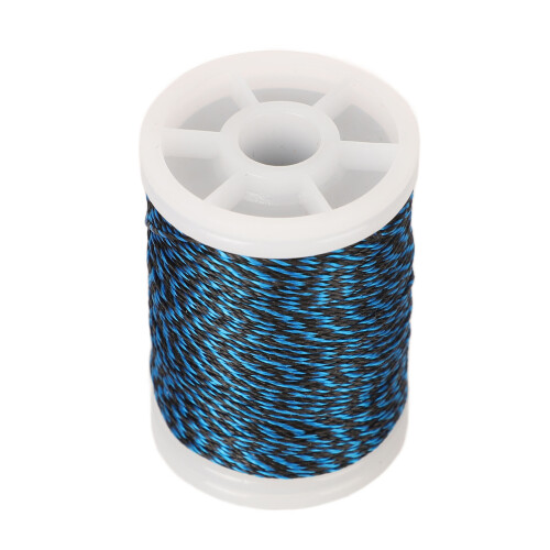 Blue Black Bowstring Rope, 120m Winding Material, Wear-Resistant