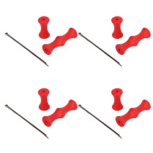 Silikon-Hinterrand-Fingertabak-Schutz für Recurve-Bogen 42g
