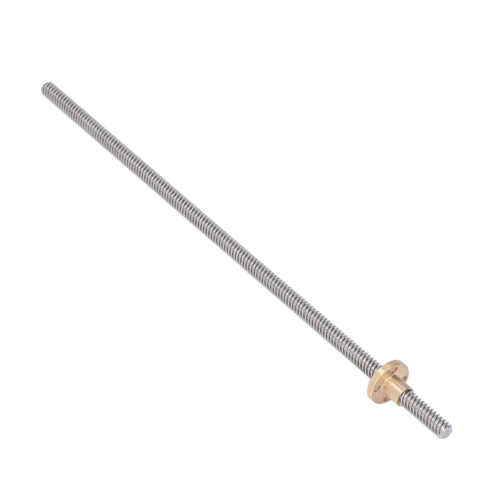 300Mm Stainless Steel T8 Lead Screw With Brass Nut For 3D Printer 4661389559907