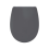 Bemis Click & Clean Classic Grey Standard Soft Close Quick Release Toilet Seat 1