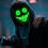 LED Glow Monster Mask – 4Flash Modes, Battery Powered 4