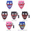 LED Glow Monster Mask – 4Flash Modes, Battery Powered 7