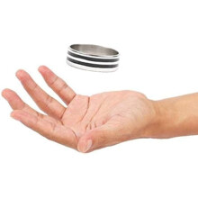 Magic Floating Ring and Magic Ball Pen Set, Floating Trick Props with Invisible Loop for Professional Magicians