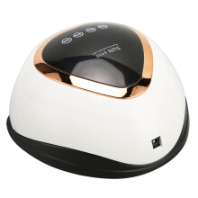 Lampe LED UV pour ongles 220W avec 57 puces, 4 minuteries, capteur infrarouge