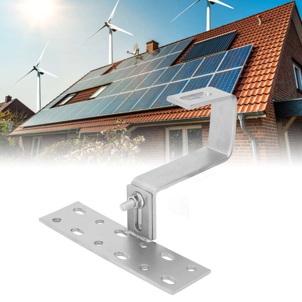 Durable Stainless Steel Solar Panel Bracket For Brick Stone Tile Roof Mounting 4991389562073