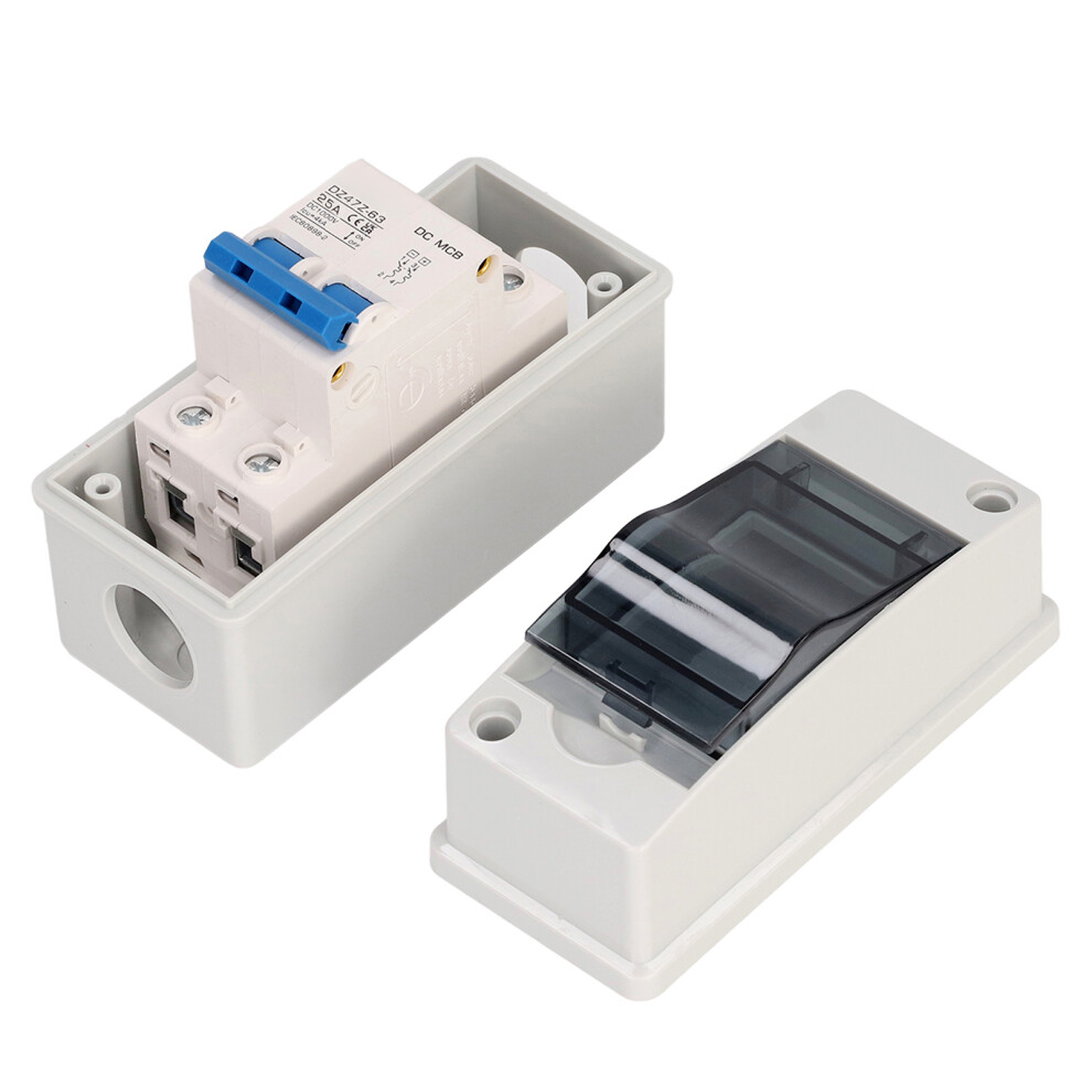 Dc Miniature Circuit Breaker 25A Ip65 Waterproof Transparent Cover 1000V 4991389562387