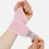 Breathable Nylon Wrist Brace with Hook & Loop - Pink, Comfortable & Durable 4