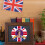 Ποιοτικό ακρυλικό κρεμαστό στολίδι Queens Elizabeth II 10x10x0.2cm πολύχρωμο για διακόσμηση 5