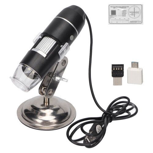 Digital Microscope 0X-200X USB Handheld Camera with 8 White LEDs 1