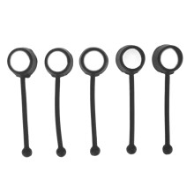 5 Pcs Finger Strengthener Band Silicone 60lb Elastic Hand Exercise Kit