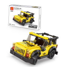 Supercar Building Blocks Kit 122 Pieces Speed Champions Car Model with Consistent Color Finish Ideal Gift for Kids and Adults