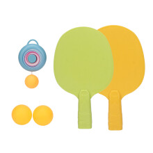 Hängender Indoor-Tischtennistrainer für Kinder & Erwachsene, Blau, 2 Schläger