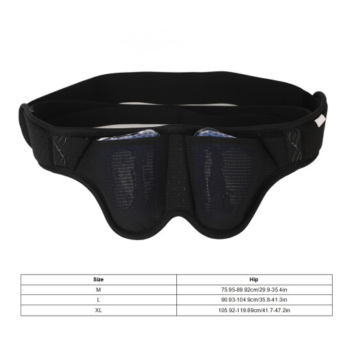 Inguinal Hernia Support Belt Men Women Foam Compression Strap L 1