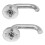 Stainless Steel Fire Door Handle with Copper Lock for Emergency Exit 1