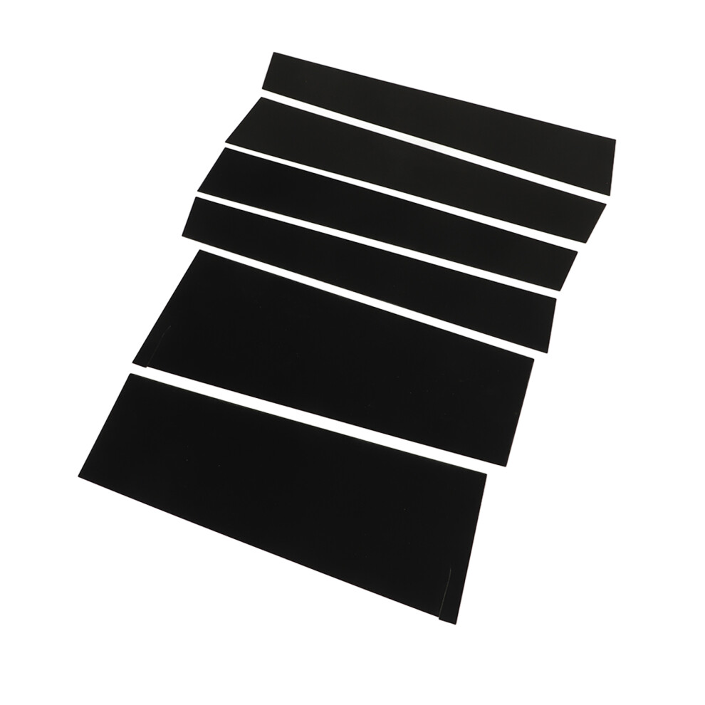 6 Pcs Glossy B Pillar Door Trim Decals For Freed Gb5 Gb7 Gb8 Black 9451389566433
