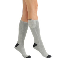 Beheizbare elektrische Thermosocken aus Baumwolle für Aktivitäten bei kaltem Wetter mit 3-stufiger Temperaturregelung