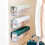 Durable ABS Socks Organizer36x10x8cm with Removable Partitions for Closet Storage 5