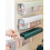 Durable ABS Socks Organizer36x10x8cm with Removable Partitions for Closet Storage 6