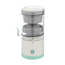 USB Rechargeable Portable Electric Juicer24x14x11cm with One-Button Operation and360 Grinding for Picnics Camping