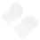 6 White Billiard Net Bags Cotton Durable 1