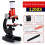 Kids Microscope Kit 1200x with Clear Viewing Slides and Tools Set for HandsOn Learning 3