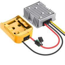 18V to 20V Step Down Converter, Voltage Reducer Transformer 12V 15A 180W Buck Converter Power Wheel Battery Adapter