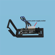 GPU OCuLink GPU Dock PCIe 5.0x4 GDP Laptop to External Video Card M.2 Oculink SFF8611 to PCIE X16 Bend White