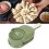 Efficient Dumpling Maker 2-in-1 Portable Manual Dough Pressing Tool Green 15