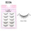 (XC06) 5 Pairs Fluffy Long Lashes for Natural Makeup 2