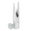 Silver Eyebrow Pencil Sharpener with Fixing Screw Duckbill Style Precise Tool 13