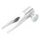 Silver Eyebrow Pencil Sharpener with Fixing Screw Duckbill Style Precise Tool 16