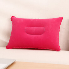 (Rose Red) Inflatable Camping Pillow, Lightweight & Compact for Backpacking