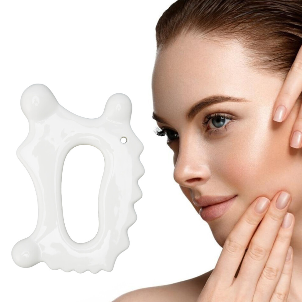 Ceramic Skin Gua Sha Board for Face & Body Cellulite Removal