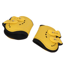 Bottes de jarret antidérapantes et respirantes pour chevaux, jaune, taille L