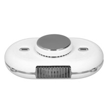 Tragbarer USB-akku-Betenkopfventilator – 2000mAh Weißer Mini-Halterventilator