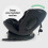 My Babiie MBCS200 Spin R129 Car Seat with Top Tether - Black Leopard 4