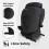 My Babiie MBCS200 Spin R129 Car Seat with Top Tether - Black Leopard 5