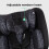 My Babiie MBCS200 Spin R129 Car Seat with Top Tether - Black Leopard 7