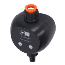 Smart Garden Irrigation Controller with WiFi Remote Timer Black