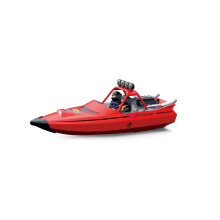 RC Boat for Adults  Speed 30KM/H, 2.4GHz Electric Remote Control Speed Boat with LED Lights for Pools and Lakes