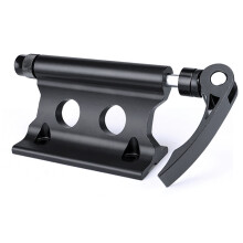 Vorderradgabelträger aus Aluminiumlegierung für Dachträger, schwarz, 18x8x7cm