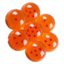 7Pcs Transparent Star PVC Bouncy Balls 43mm Kids Play Gift