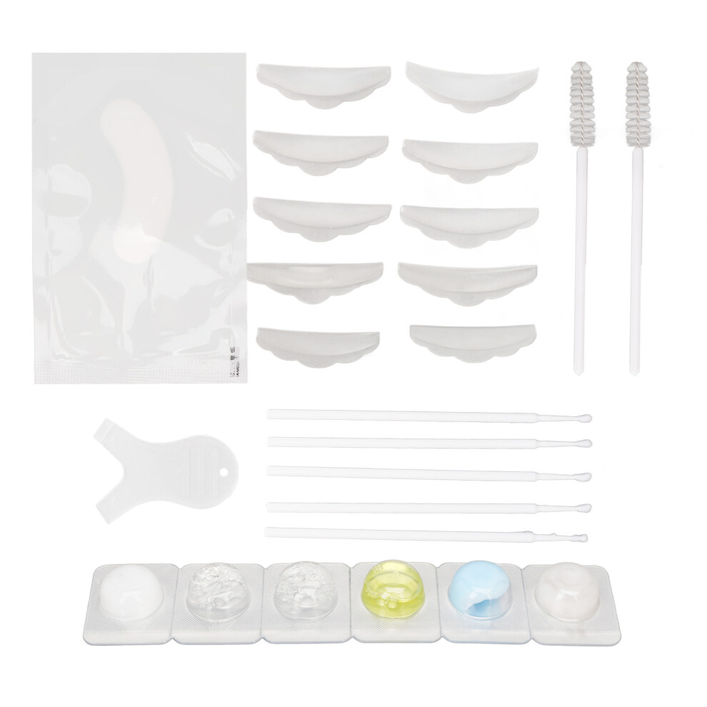 Professional Eyelash Perm Kit 12ml Semi-Permanent Curling Lash Lift Set