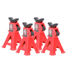 4PCS Aluminum RC Jack Stands Set 21-53mm Adjustable, Red