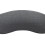 Memory Foam Lumbar Support Cushion Dark Grey 2
