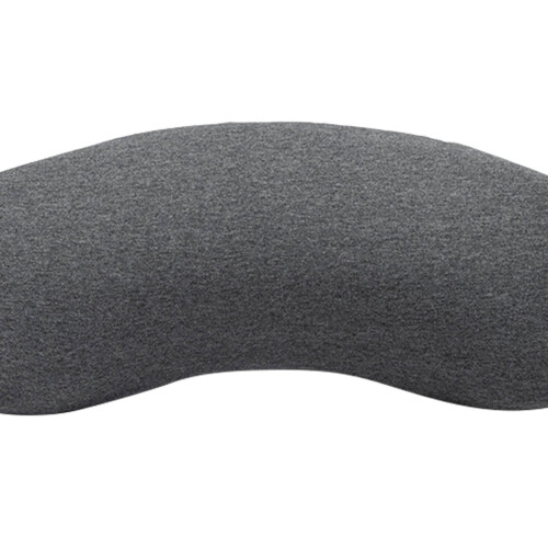 Memory Foam Lumbar Support Cushion Dark Grey 1
