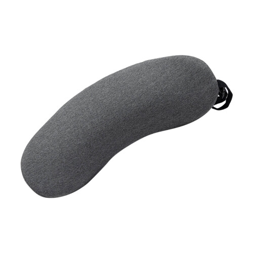 Memory Foam Lumbar Support Cushion Dark Grey 2
