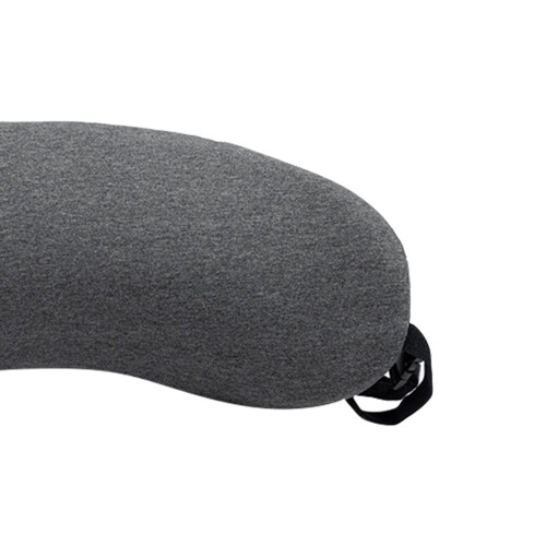 Dark Grey Memory Foam Waist Support Cushion 1