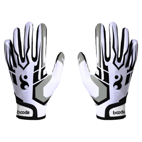 Silicone Palm Grip Gloves, 80g, White, Size S/M/L 2