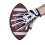 Silicone Palm Grip Gloves, 80g, White, Size S/M/L 7